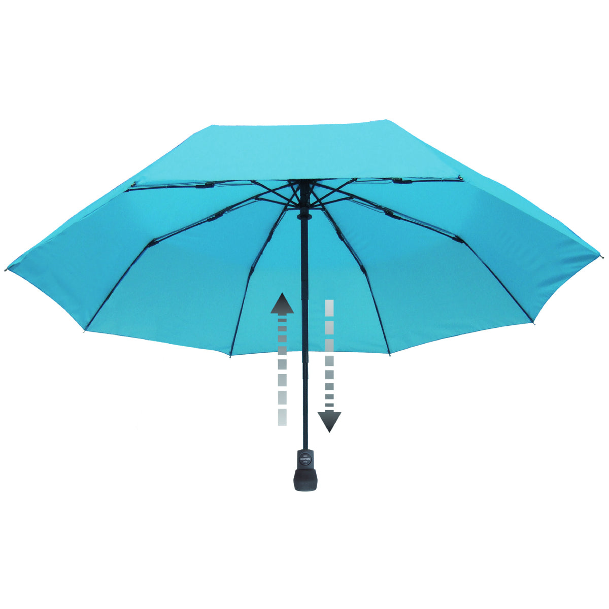 automatic umbrella for patio EuroSCHIRM Light Trek Automatic Umbrella-Yellow/Orange/Ochre/Light Yellow